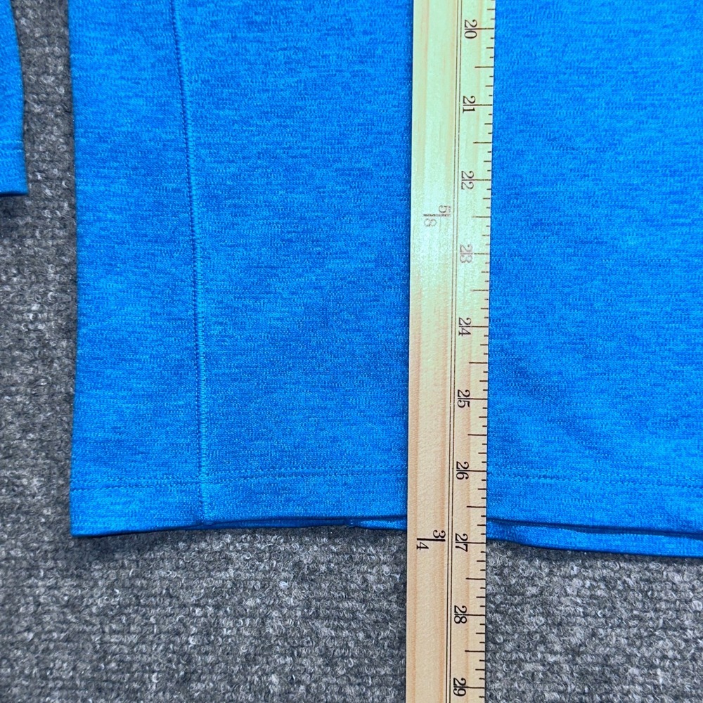 The North Face Mens L G Blue FlashDry‎ 1/4 Zip Pullover Athletic Shirt - Picture 5 of 9